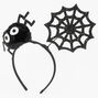 Giant Plush Spider Headband - Black,