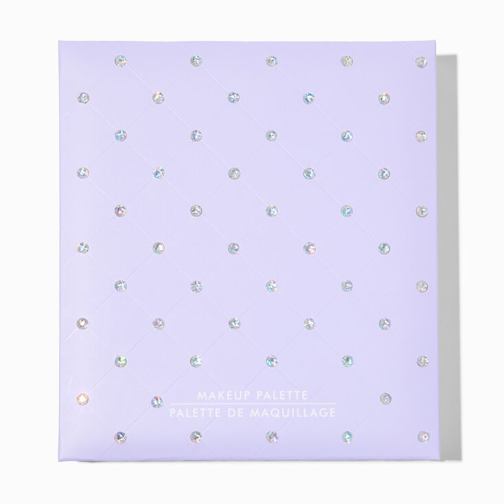Lilac Quilted 48 Piece Makeup Set,