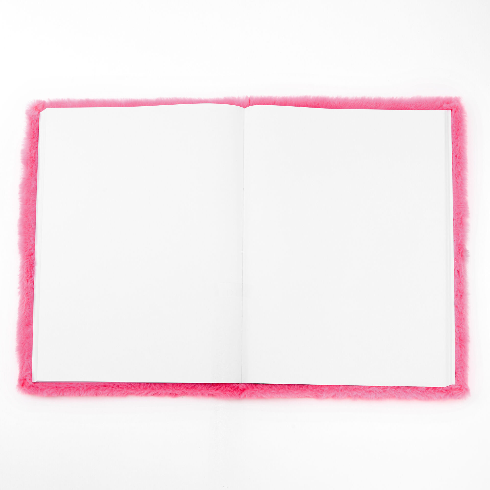Carnet à dessin en peluche distributeur de chewing-gums - Rose,