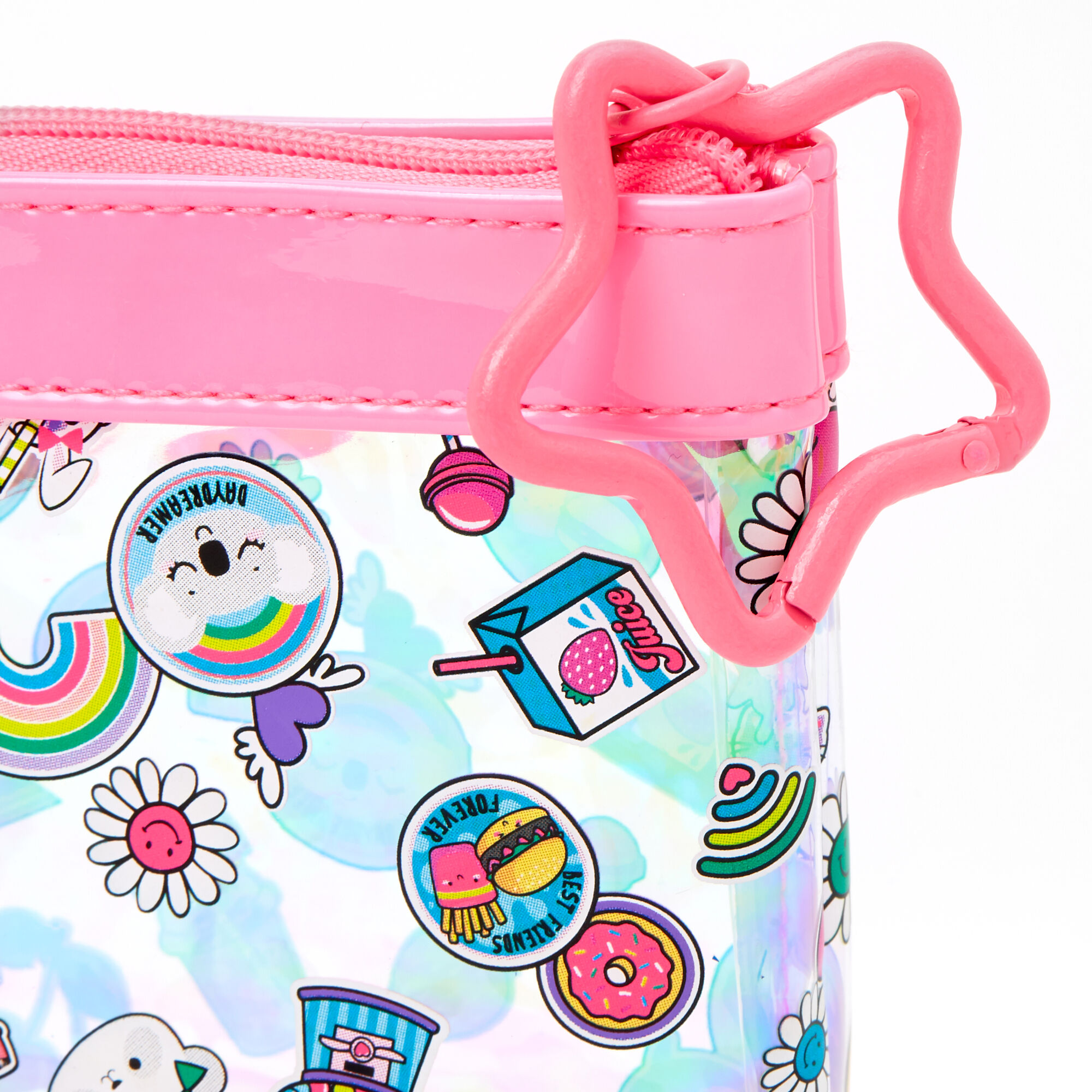 Rainbow Treats Zip Coin Purse - Pink,