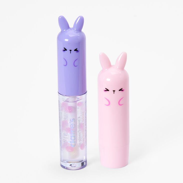 Chibi Bunny Lip Gloss Set - 2 Pack,