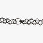 Black Cat Mood Tattoo Choker Necklace,