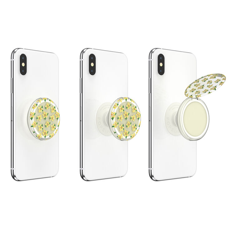  Gold Chain Cute Pink PopSockets Swappable PopGrip