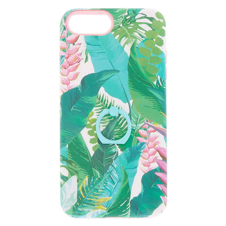 Tropical Leaves Protective Phone Case - Fits iPhone 6/7/8,