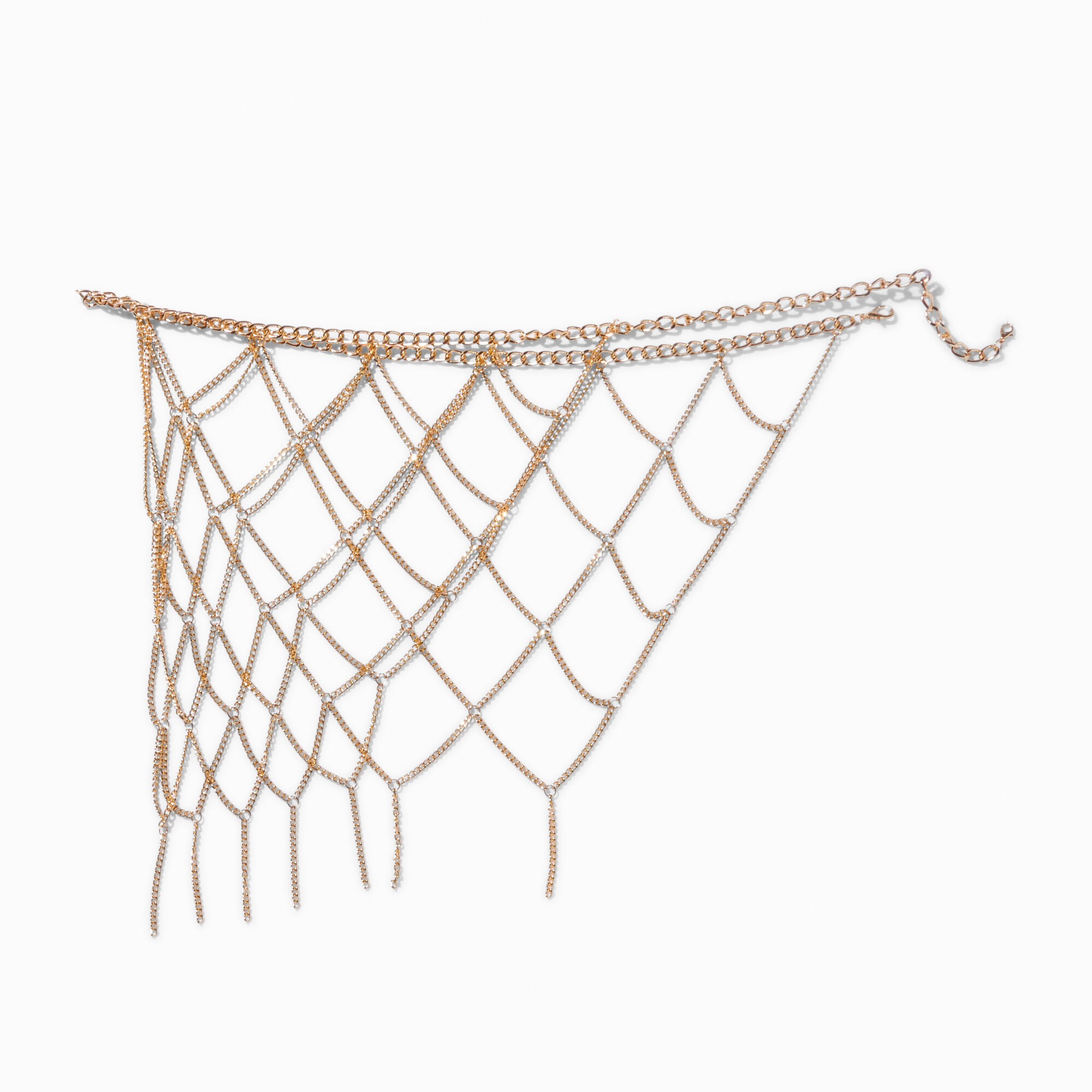 Chain fringe belt on sale