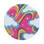 PopSockets&reg; PopGrip - Groovy Rainbow,