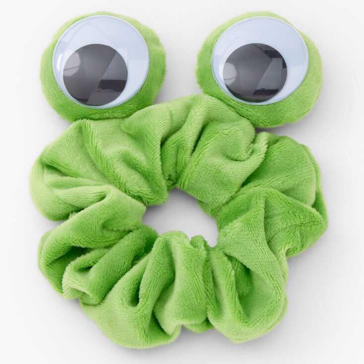 Medium Frog Hair Scrunchie - Green,