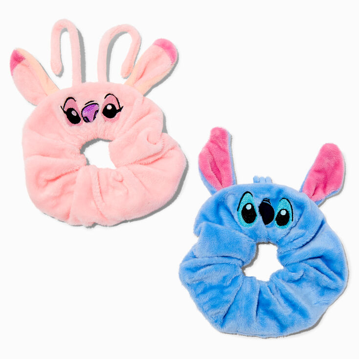Disney Stitch Cosy Hair Scrunchies - 2 Pack,