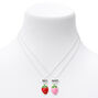 Best Friends Strawberry Pendant Necklaces - 2 Pack,