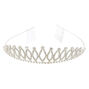 Silver Rhinestone Vine Tiara,