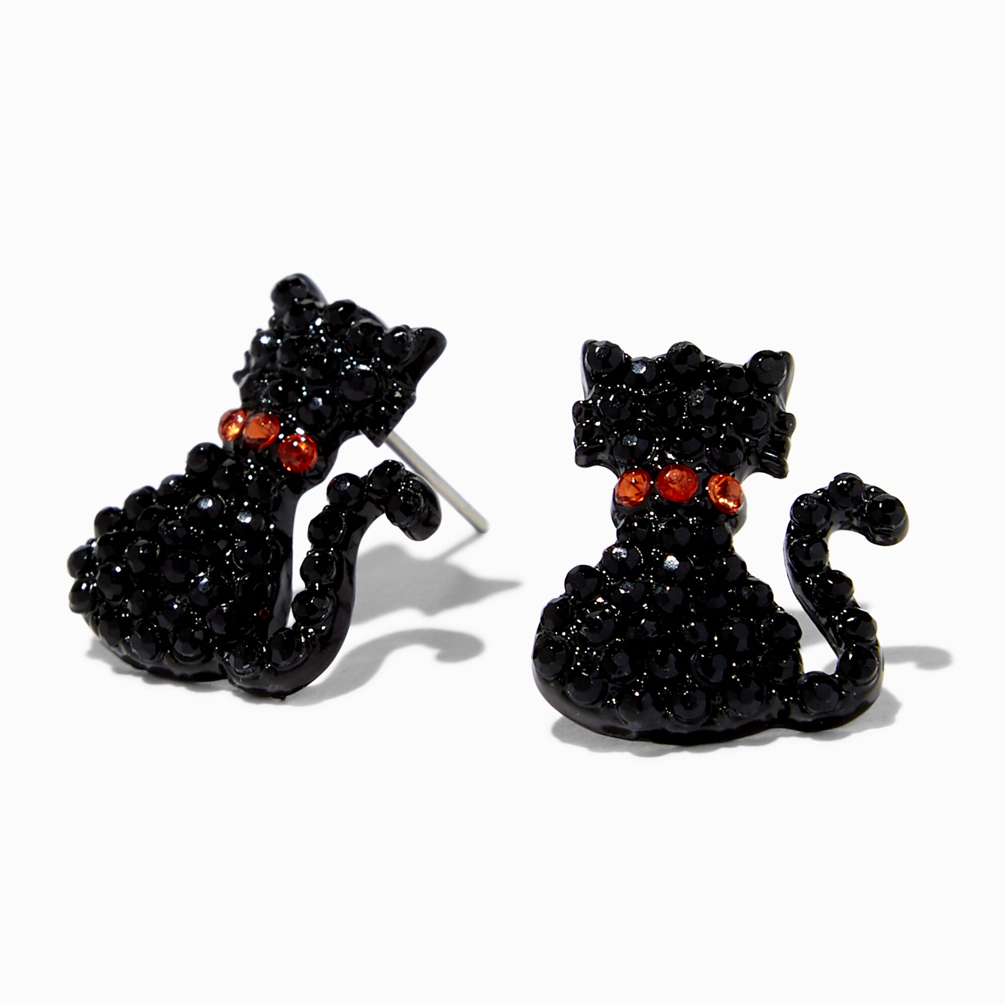 Black Cat Eye Earrings