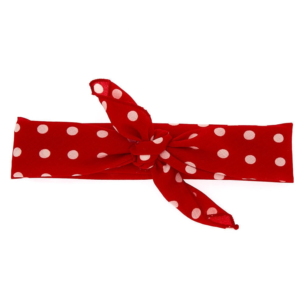 Red polka top dot bandana target