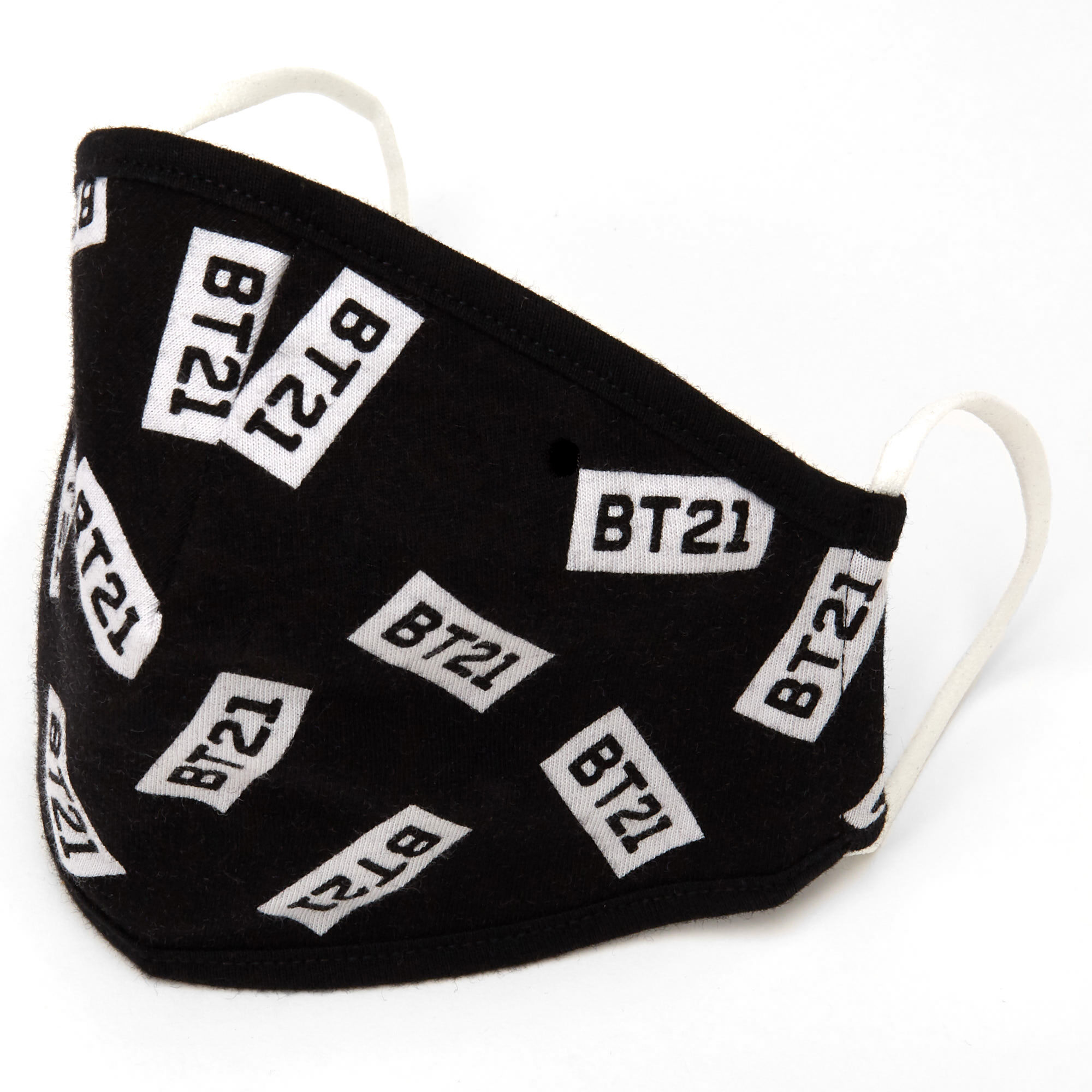 BT21© Cloth Face Mask – Black, Child medium/large,