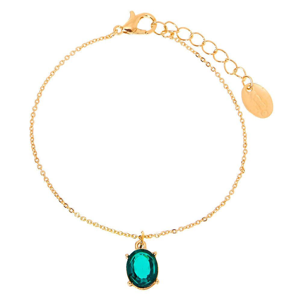 May Birthstone Jewellery Gift Set - Emerald, 3 Pack,