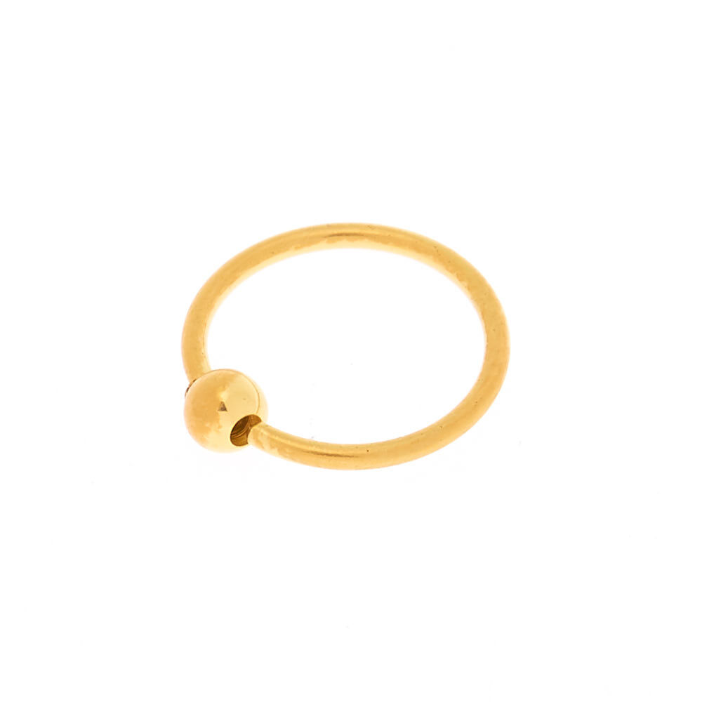 18ct gold nose sales ring