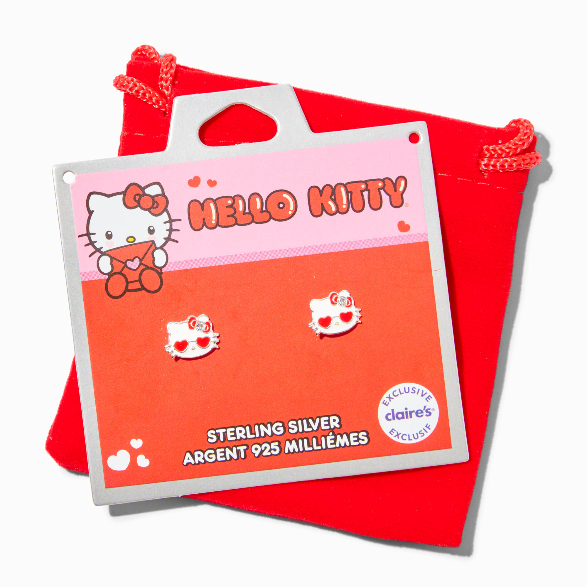 Hello kitty hotsell earrings claire's