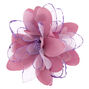 Glitter Lily Flower Hair Clip &amp; Pin - Mauve,