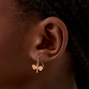 Spring Motifs Gold-tone Earring Set - 6 Pack,