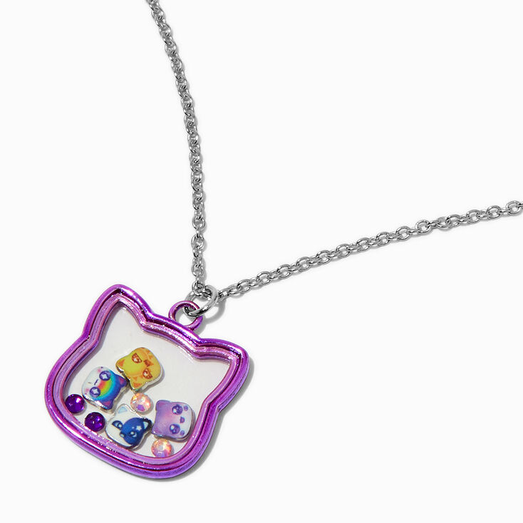 Aphmau&trade; Claire&#39;s Exclusive Cat Head Shaker Pendant Necklace ,
