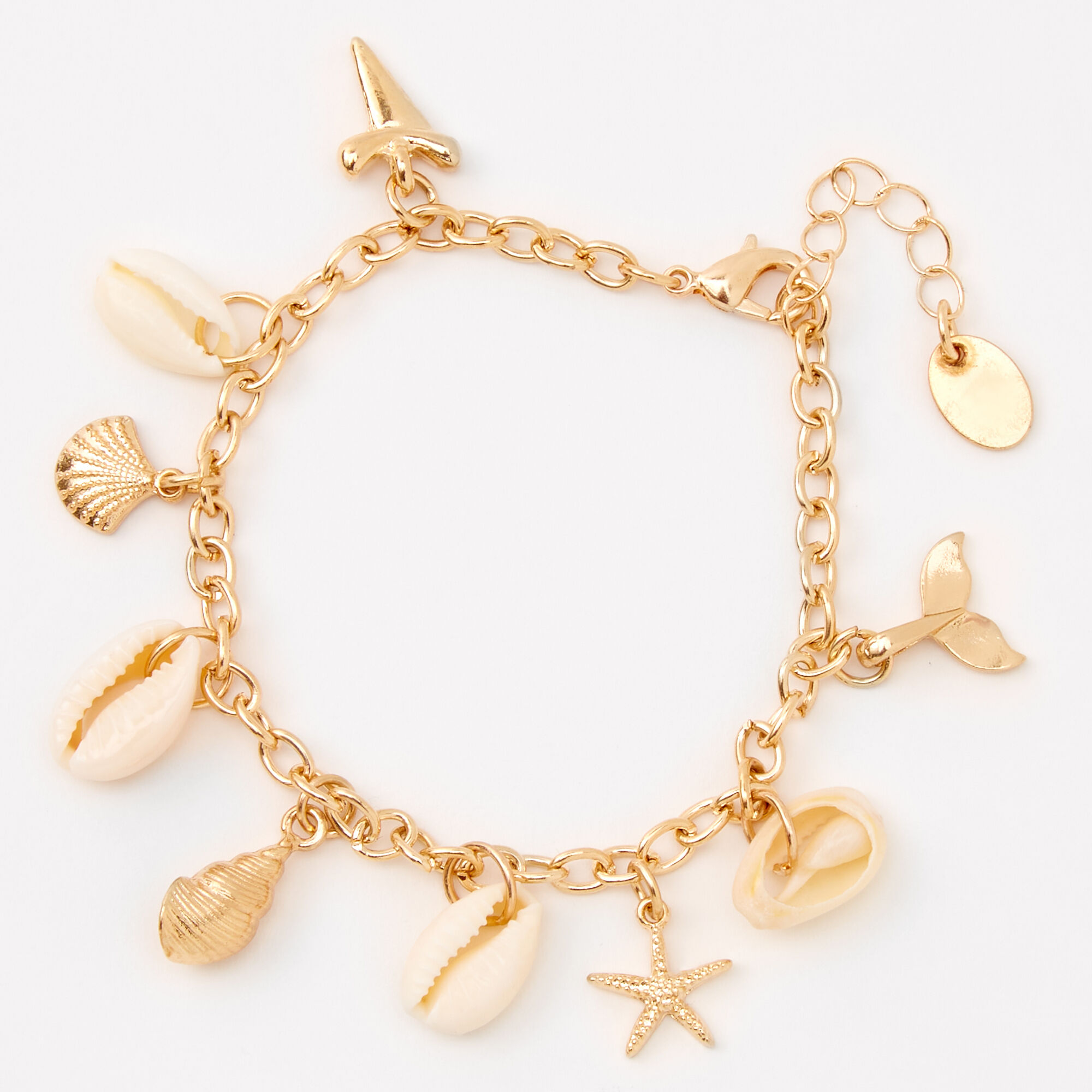 charm bracelet gold