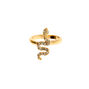 Gold Snake Midi Ring,