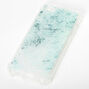 Mint Glitter Marble Protective Phone Case - Fits iPhone 5/5S,
