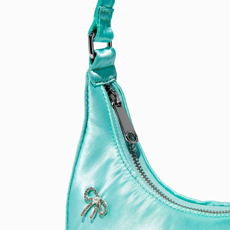 Mint Green Bow Shoulder Bag,