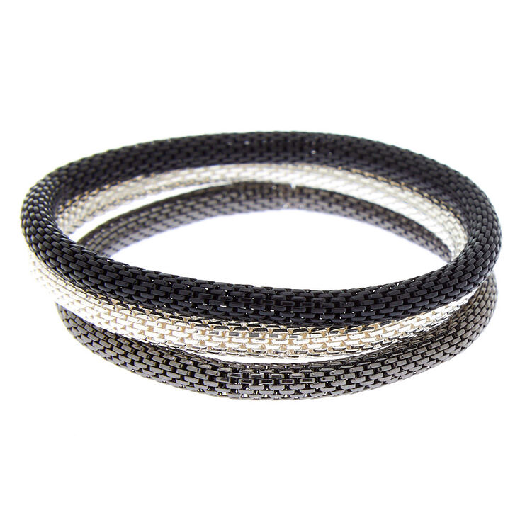 Claire's Lot de 3 bracelets élastiques à chaîne