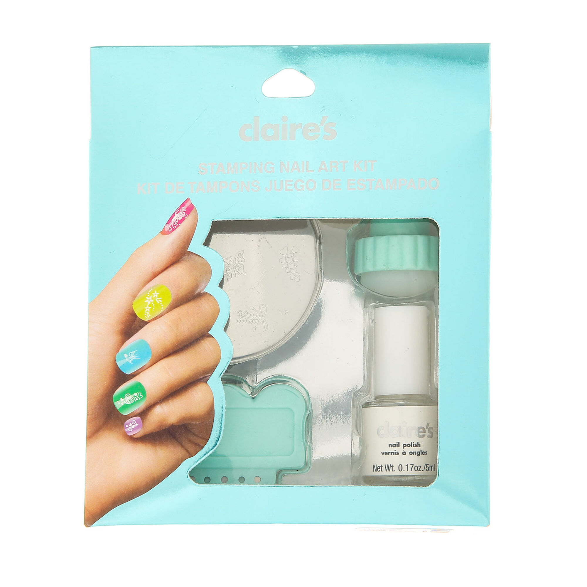 Mint Stamping Nail Art Kit | Claire's