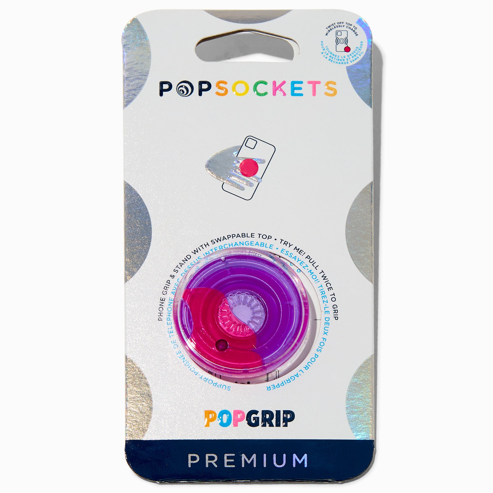 PopSockets® PopGrip - Pink Lava,