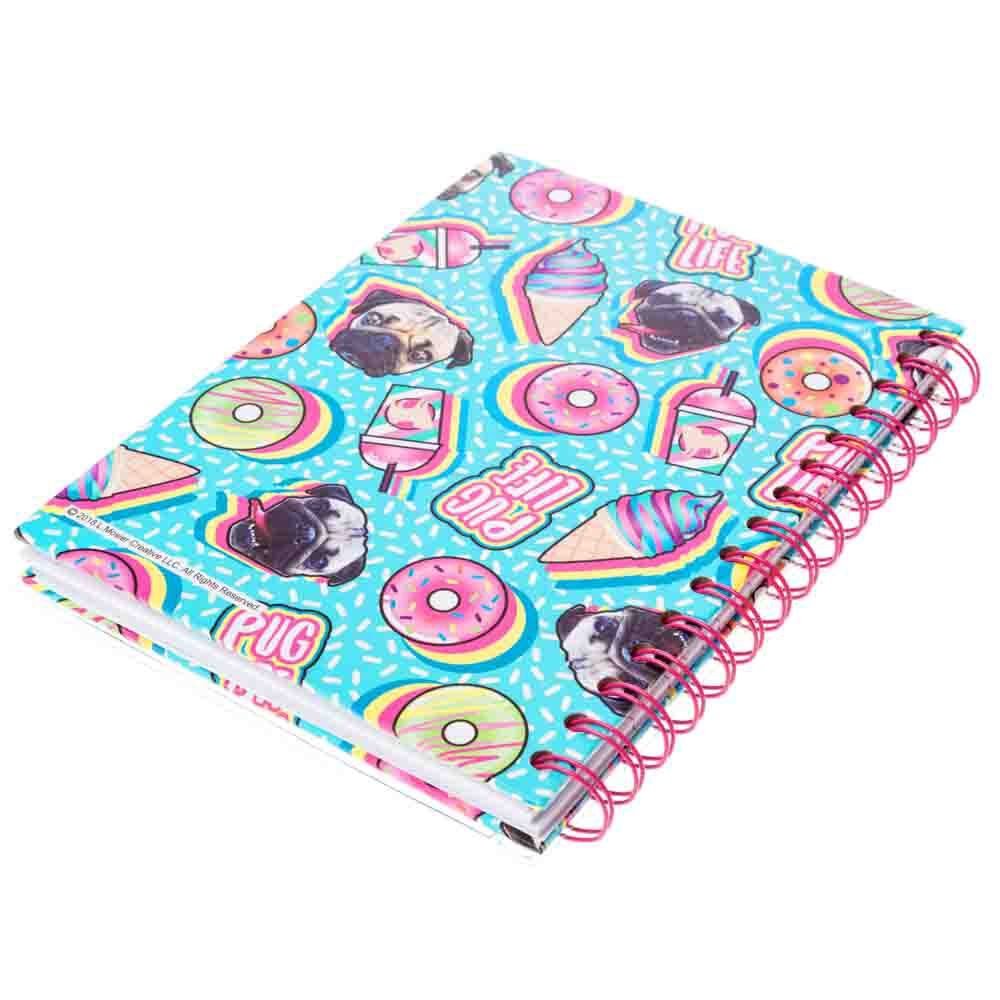 Doug The Pug® Sweet Treats Notebook- Green,