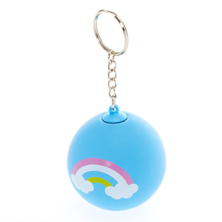 Rainbow Stress Ball Keychain,