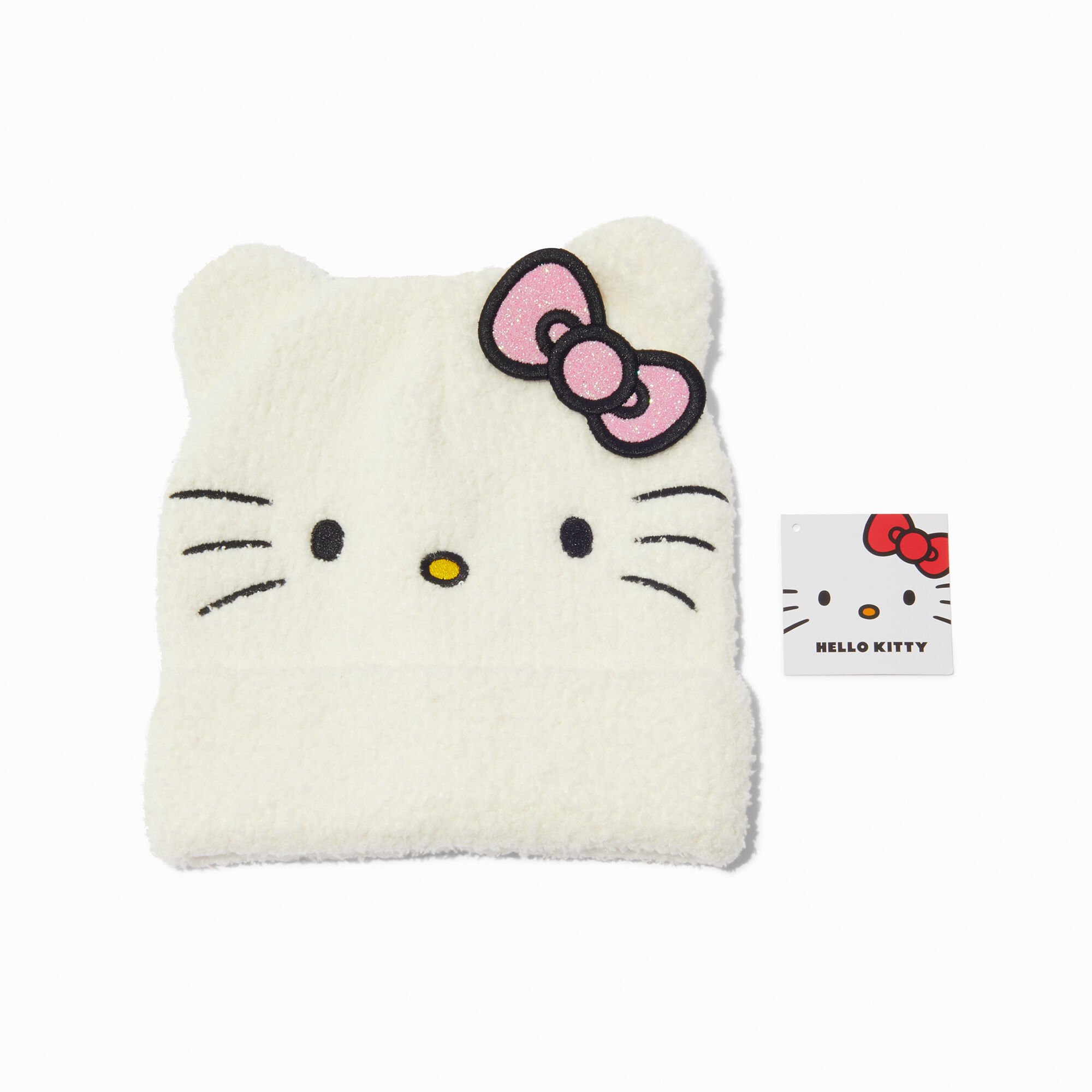 Hello Kitty® Pink Bow Beanie Hat,