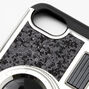 Black Glitter Camera Phone Case - Fits iPhone&reg; 6/7/8/SE,