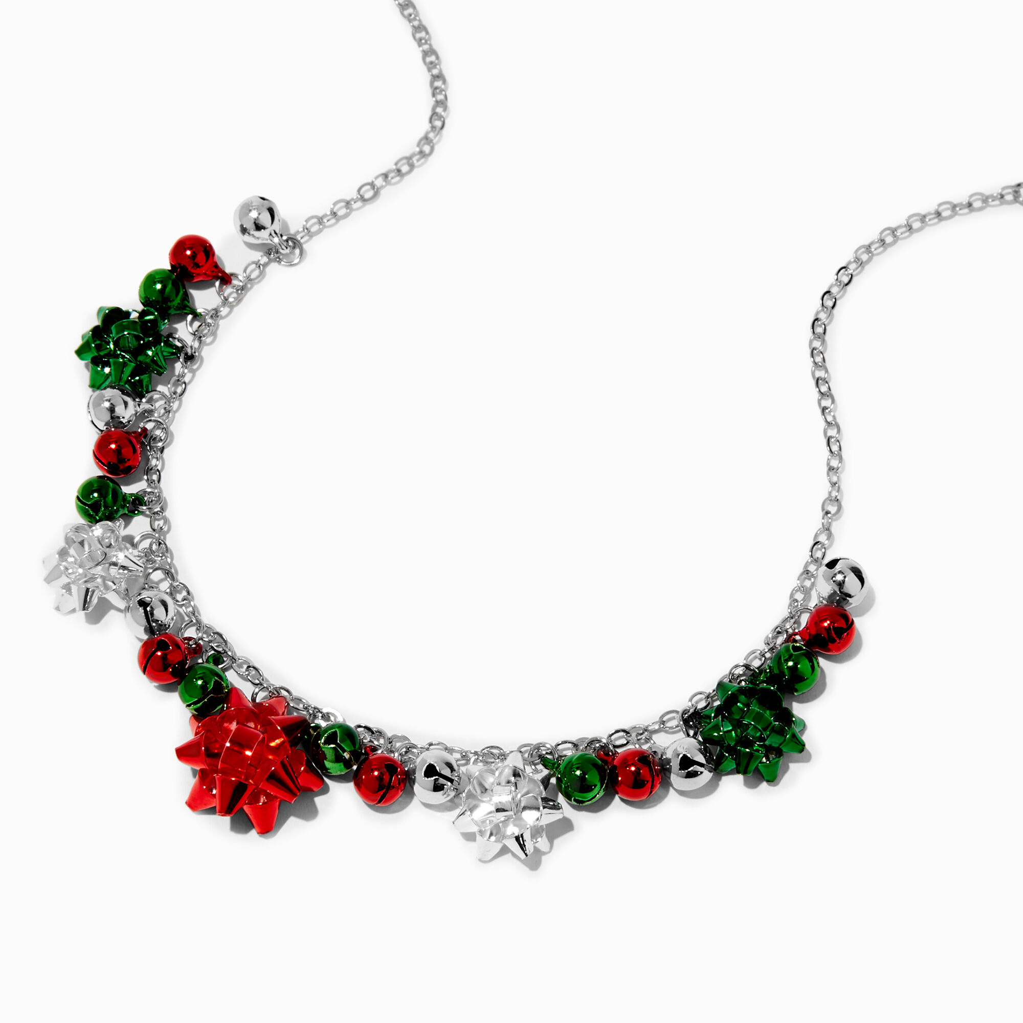 Christmas bow necklace new arrivals