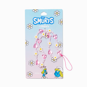 The Smurfs&trade; Claire&#39;s Exclusive Beaded Phone Wrist Strap,
