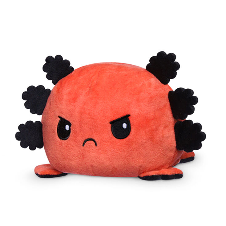 TeeTurtle&trade; Reversible Plushmates Fire Axolotl,