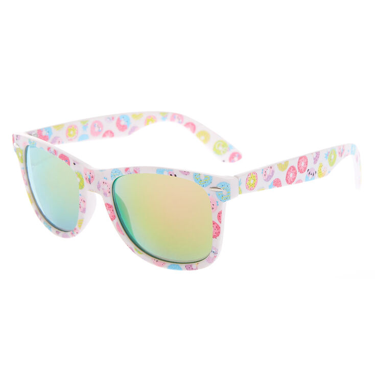 Donut Critters Retro Sunglasses - White,