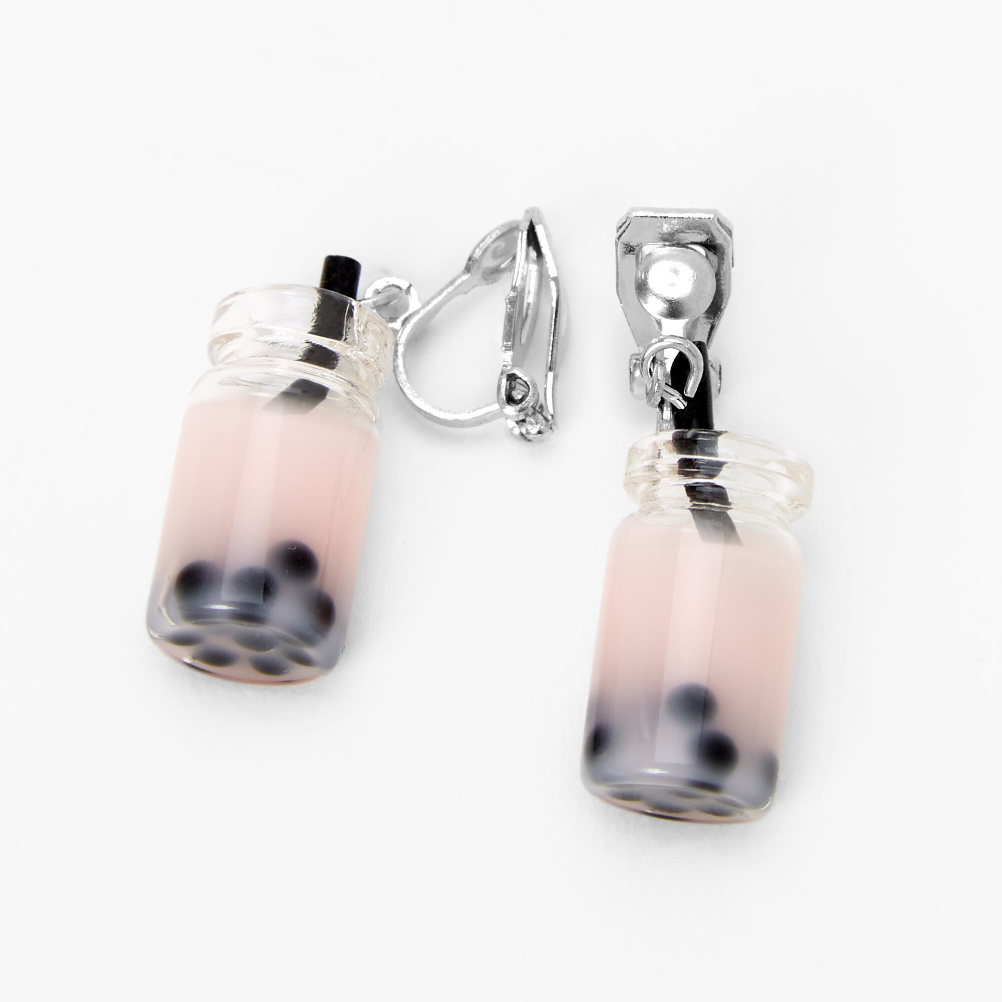 Amazon.com: EIELO 16 Pairs Cute Funny Weird Earrings Boba Water Bottle  Pearl Milk Tea Food Gummy Bear Fruit Mushroom Goldfish Earring Set Cute  Funny Dangle Drop Earrings for Women: Clothing, Shoes &