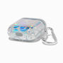 Wavy Happy Faces Holographic Earbud Case Cover - Compatible With Apple AirPods&reg;,