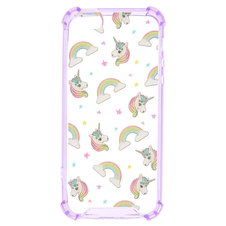 Puffy Unicorn Protective Phone Case Fits Iphone 5 5s Claire S