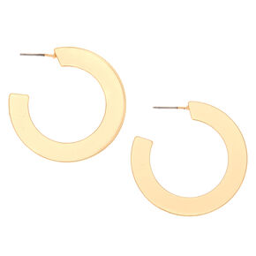 hoop earrings claires hoops gold