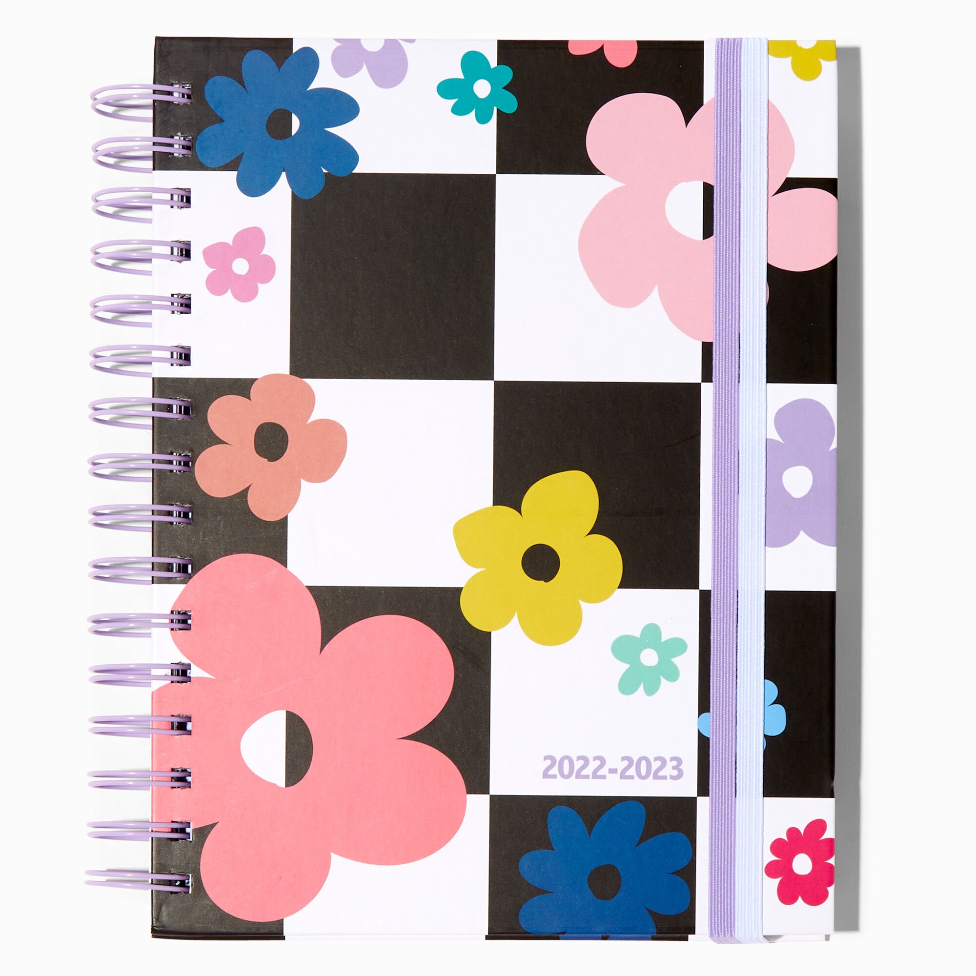 View Claires Small Checkered Daisy 2022 2023 Planner information