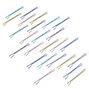 Pastel Rainbow Bobby Pin Cup - 25 Pack,