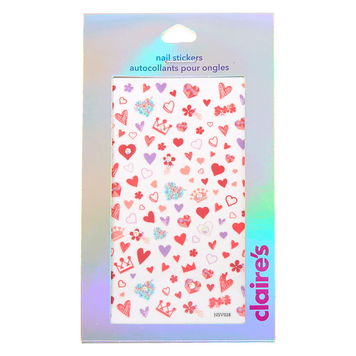 Autocollants pour ongles Reine de C&oelig;ur,
