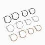 Cr&eacute;oles en m&eacute;taux mixtes - Lot de 6,