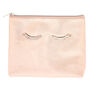 Eyelashes Makeup Bag - Rose Gold,