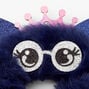 Medium Faux Fur Owl Hair Scrunchie - Navy,