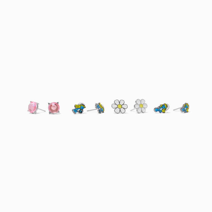 The Smurfs&trade; Claire&#39;s Exclusive Stud Earrings - 4 Pack,