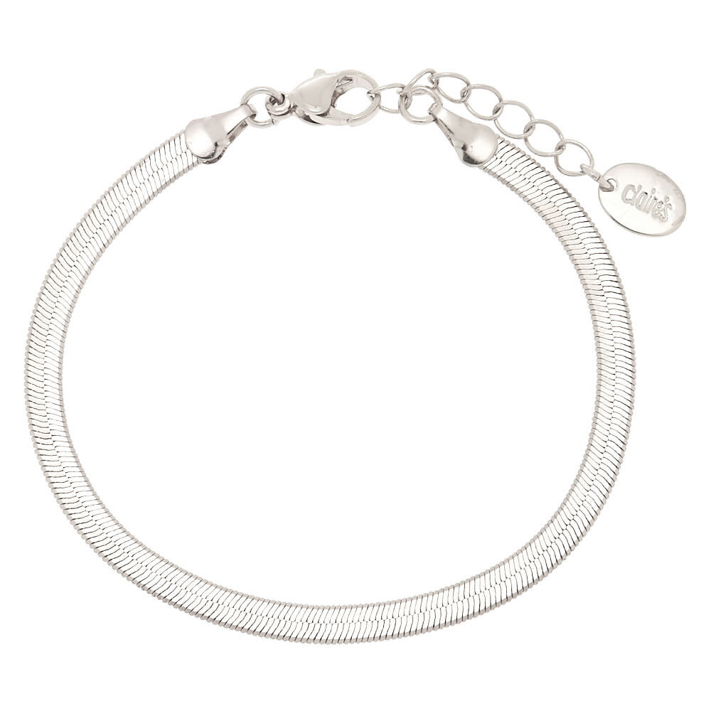 Silver snake on sale chain bracelet